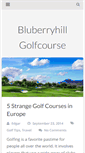 Mobile Screenshot of blueberryhillsgolf.com